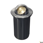 SLV - DASAR BULLSEYE QRB111 nedfelt gulvarmatur, rund, rustfritt stål 316, G53, maks. 50 W