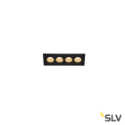 SLV - MILANDOS 4 sort 3000K 45° DOWNLIGHT 4'ER
