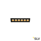 SLV - MILANDOS 6 sort 3000K 45° DOWNLIGHT 6'ER