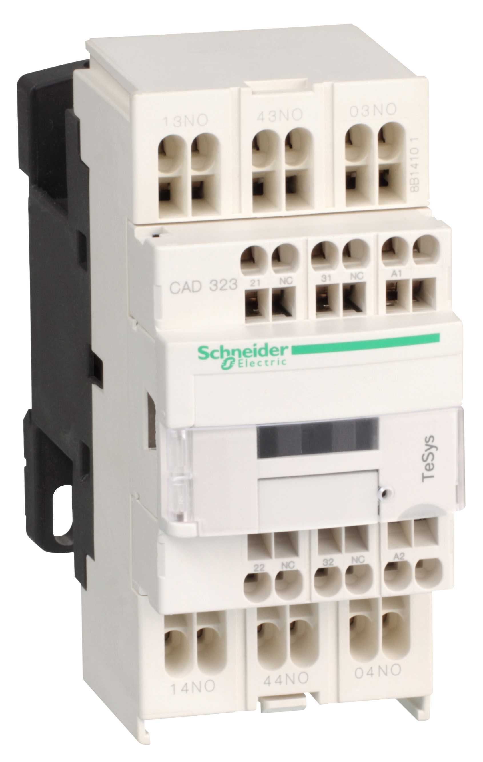 Schneider Electric - CAD323B7 Hjelperelé Fj 3NO/2NC 24AC