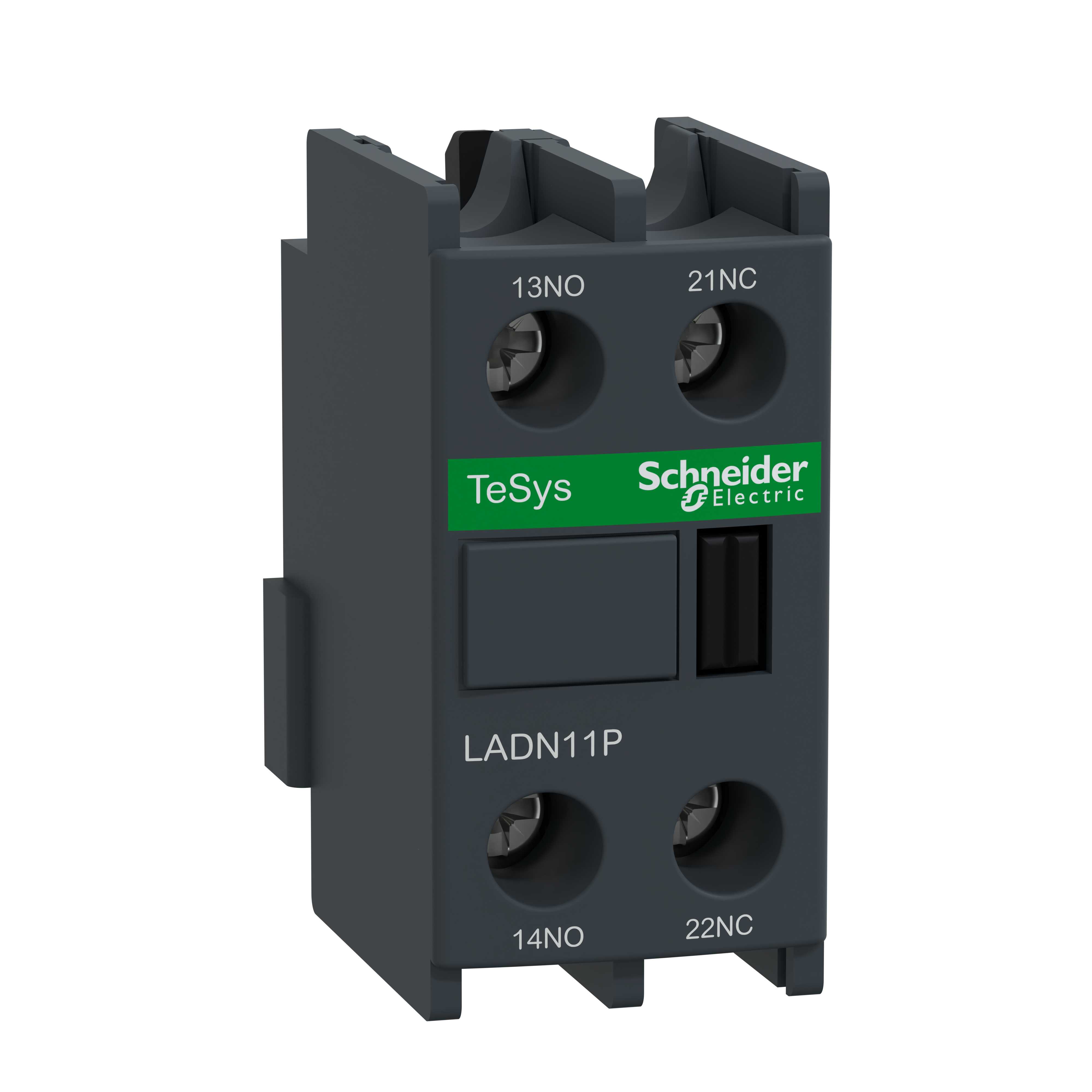 Schneider Electric - LADN11P Hjelpeblokk 4P 1NO/1NC EN50012