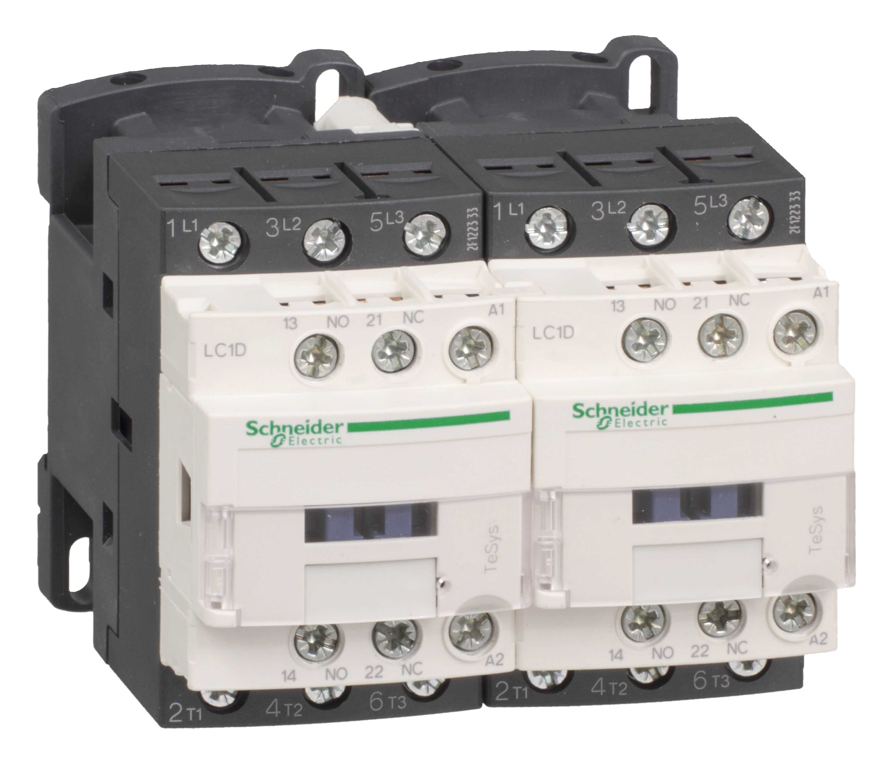 Schneider Electric - LC2D12BL Dreieretningv. 12A 24VDC Lavf