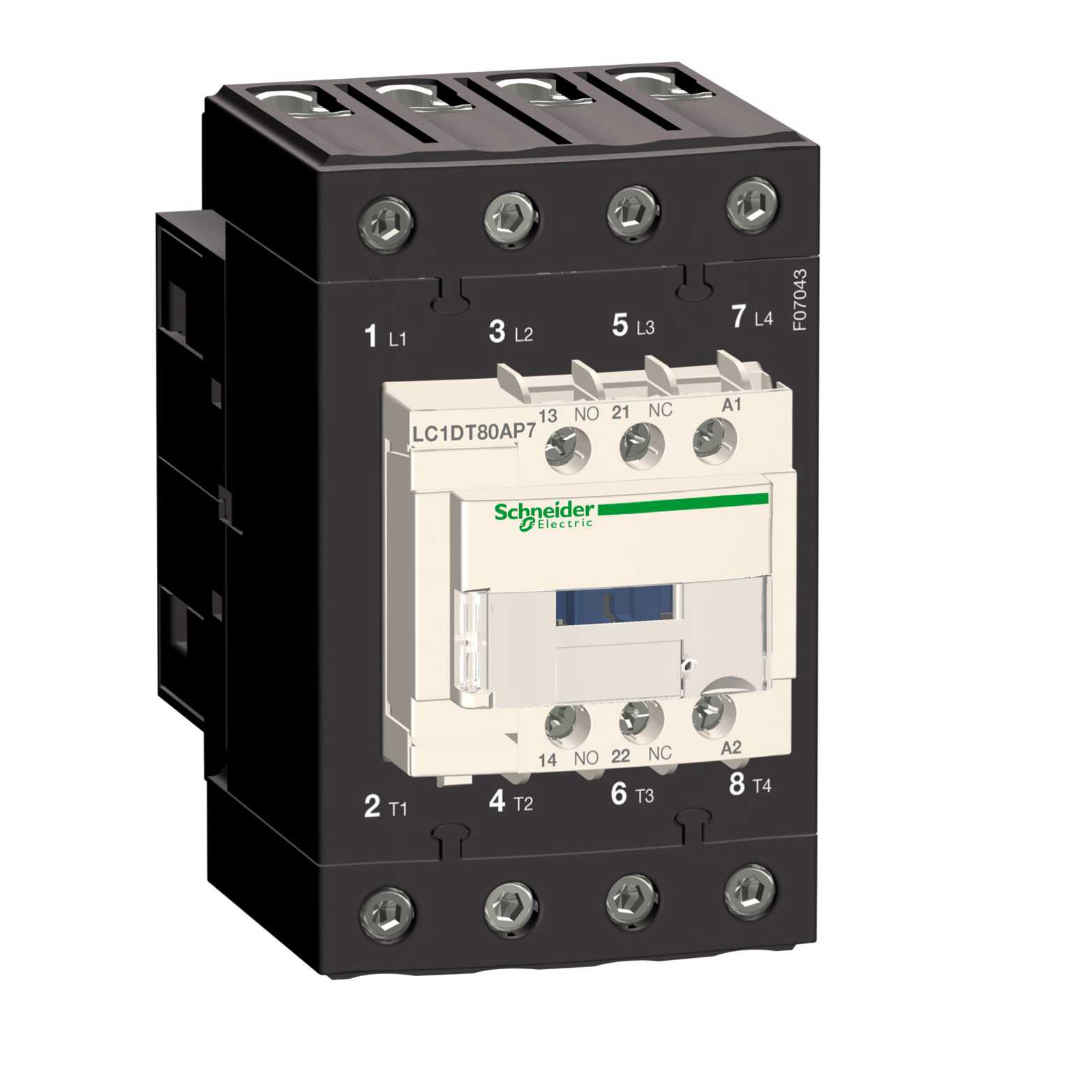 Schneider Electric - LC1DT80AB7 Kont. 4NO 80AC1 Elink 24VAC
