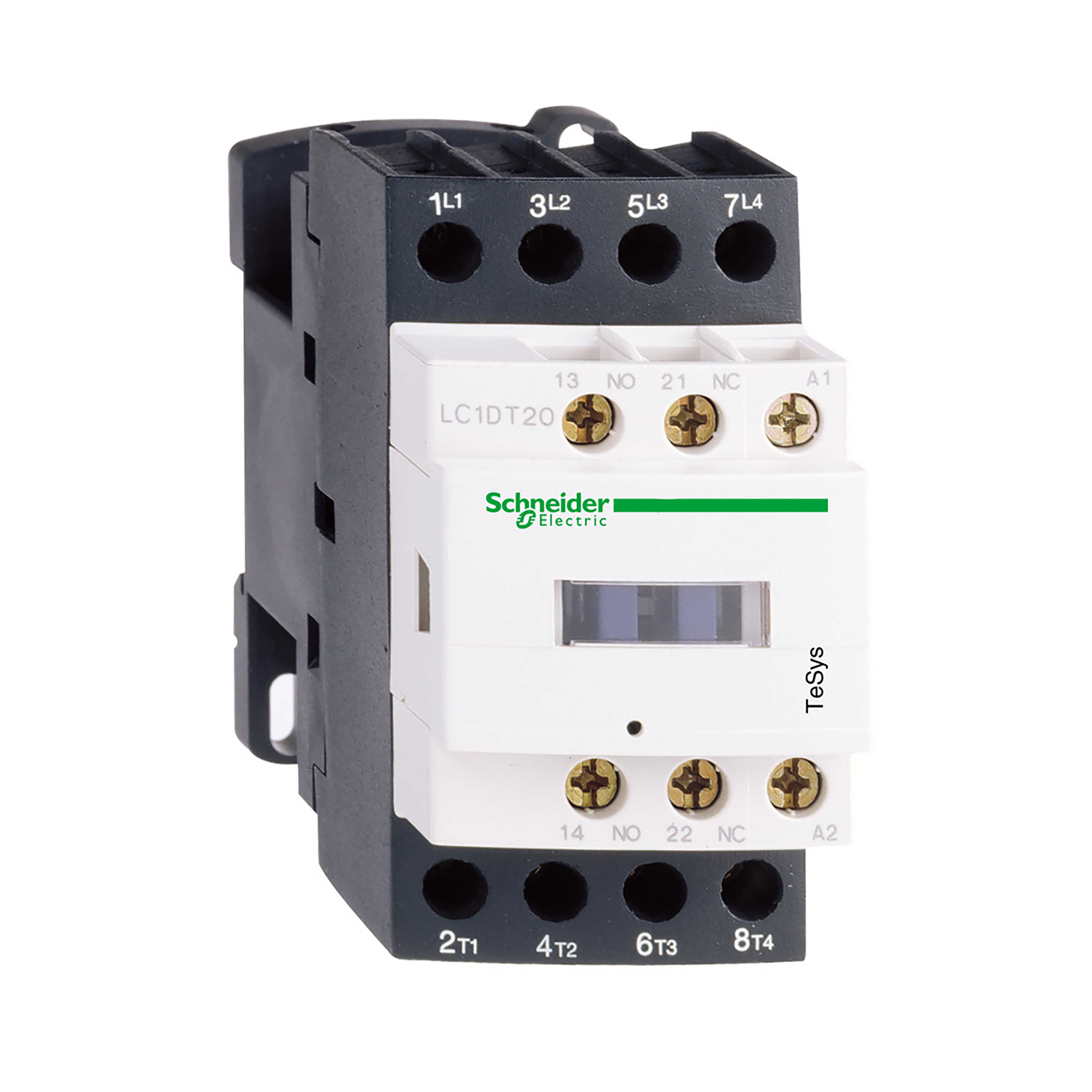Schneider Electric - KONTAKTOR 20A  4NO LC1DT20P7  20A AC1 4P 230V TESYS