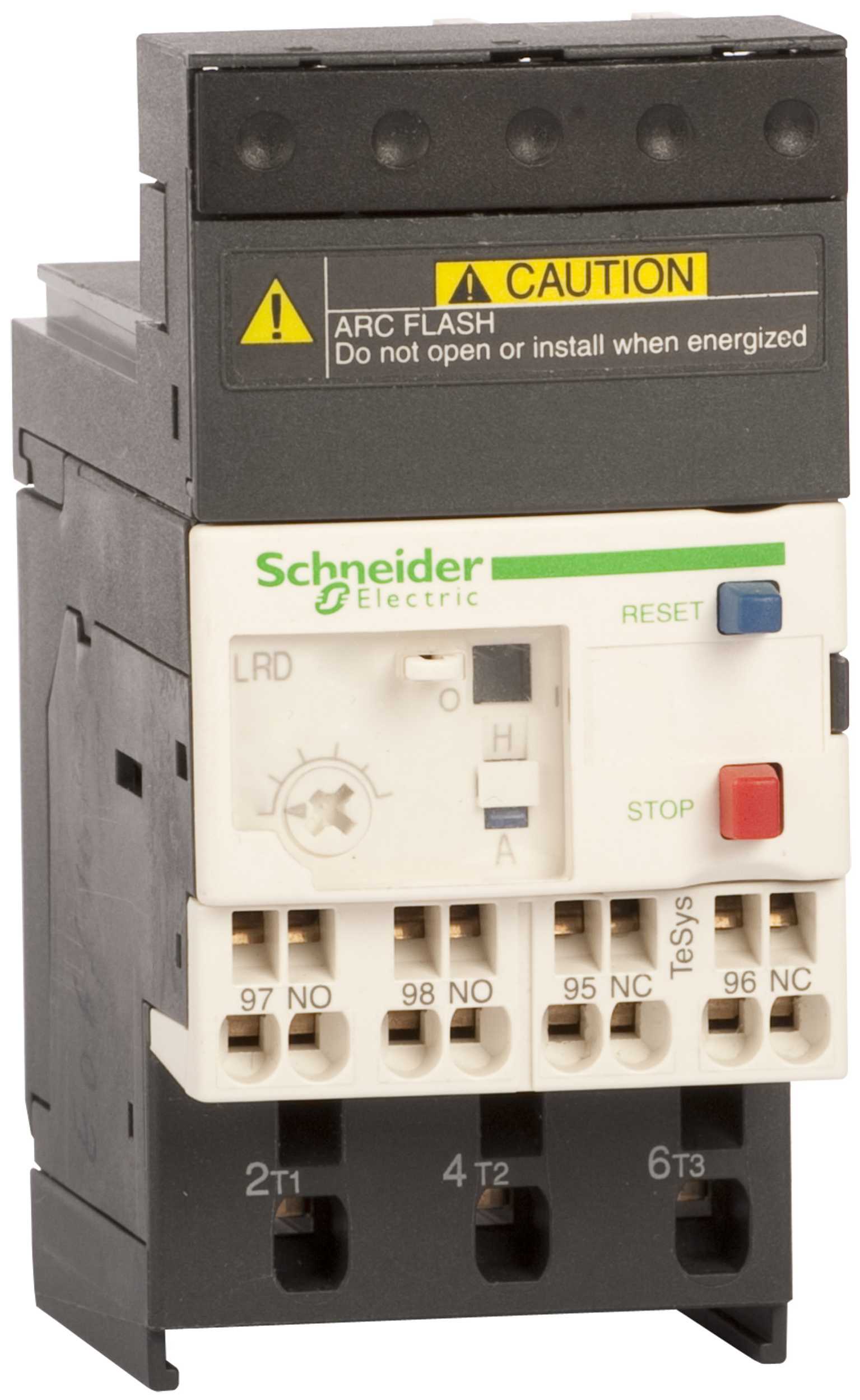 Schneider Electric - LRD073 Termisk relé 1,6-2,5A Fjær
