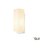 SLV - QUADRASSWL E27 hvit VEGGARMATUR