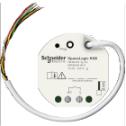 Schneider Electric - SpaceLogic KNX bryteaktuator, innfelt - 1k med 3 binærinnganger - 1x 250 V 16 A