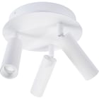 Unilamp - Gyro Rondell 3x6W WarmDim Hvit Dimbar takarmatur