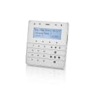 Satel - LCD tastatur First - stort dis play uten kortleser, blått d