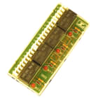 Linjator - Relemodul 2x2, 24Vdc, u/SAB