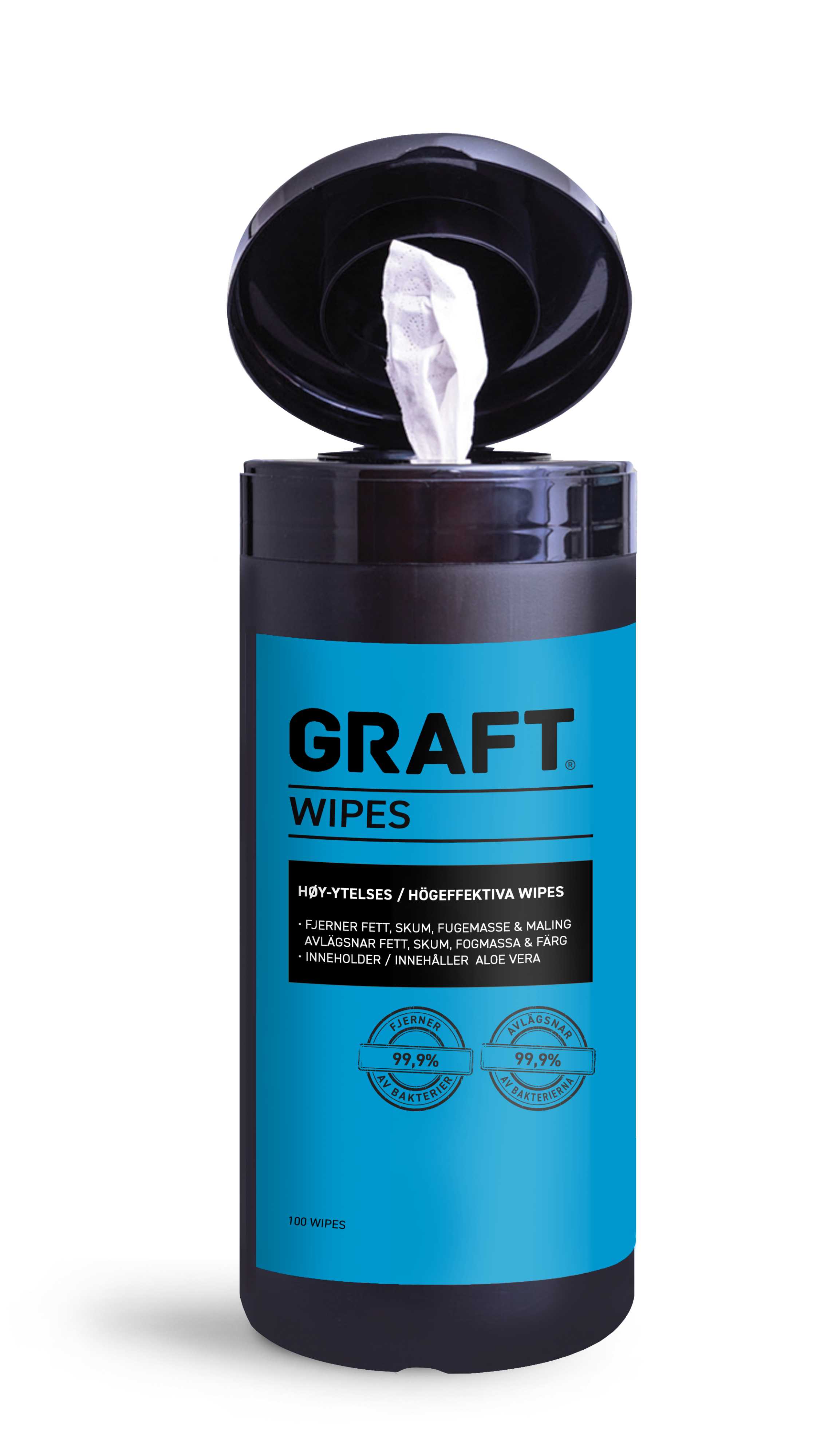Graft - GRAFT Silikon lys grå 600ml GFT038-LGY