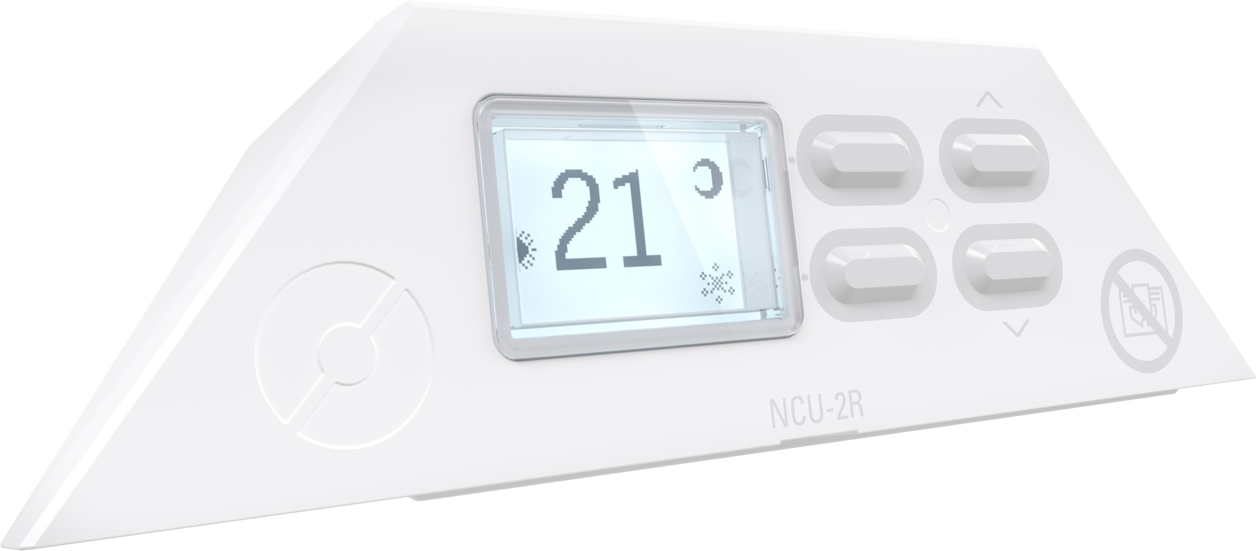 Nobø - NOBØ TERMOSTAT NCU 2R RADIO 2 DIGITAL+APP