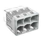 WAGO - KOMPAKT skjøtekontakt for massive og tvinnede leder