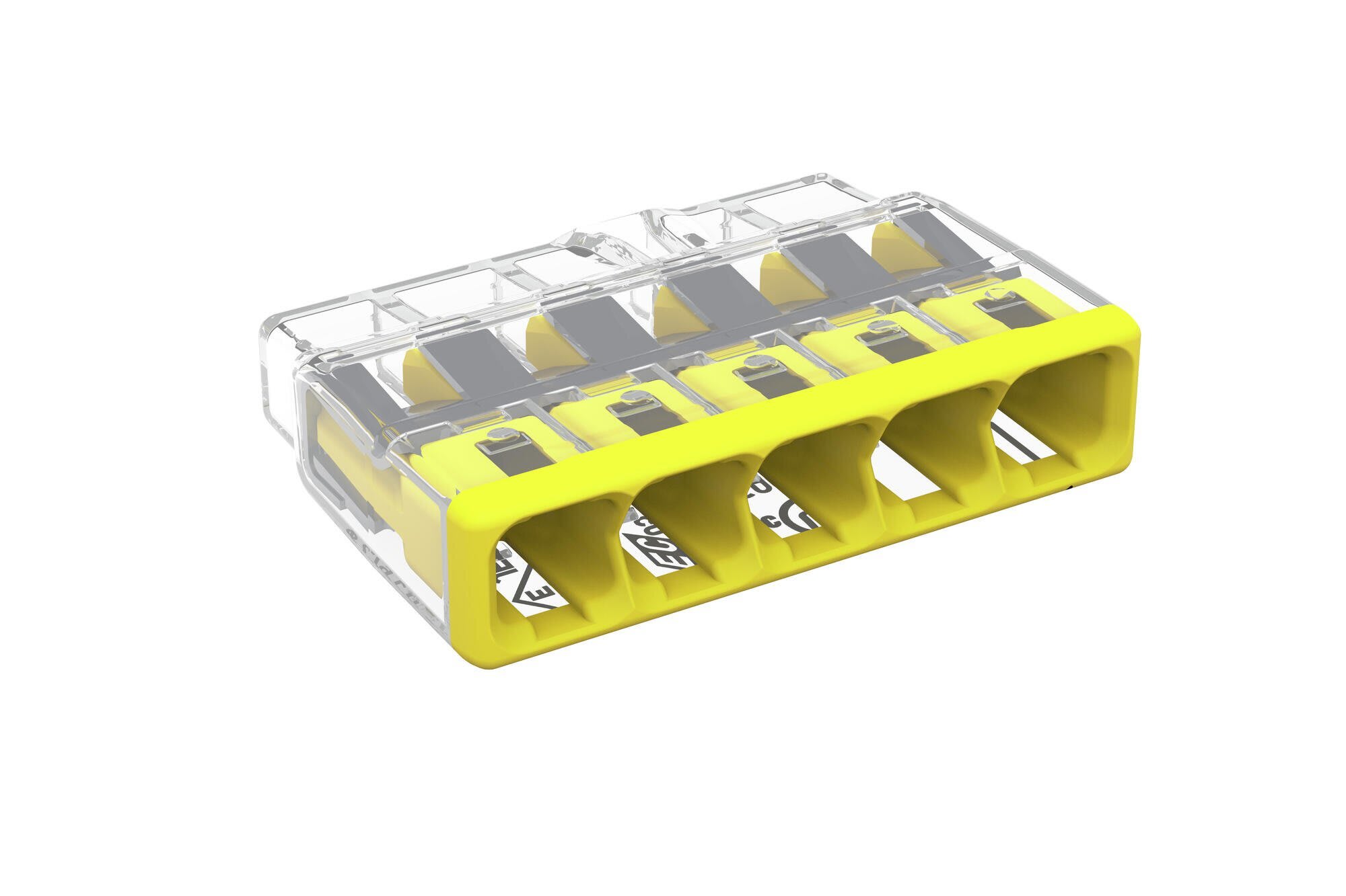 WAGO - KOMPAKT skjøtekontakt for massive og tvinnede leder