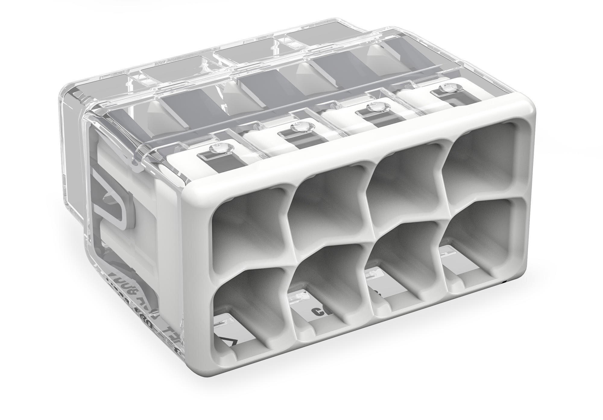 WAGO - KOMPAKT skjøtekontakt for massive og tvinnede leder