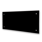 Glamox Heating - Glamox H60 GLASS H 800W SVART VARMEPANEL uten termostat