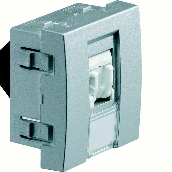 Hager - RJ45 KAT.5E, SYSTO 2M UTP, ALU