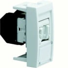 Hager - RJ45 KAT.6, SYSTO 1M UTP, Polarhvit