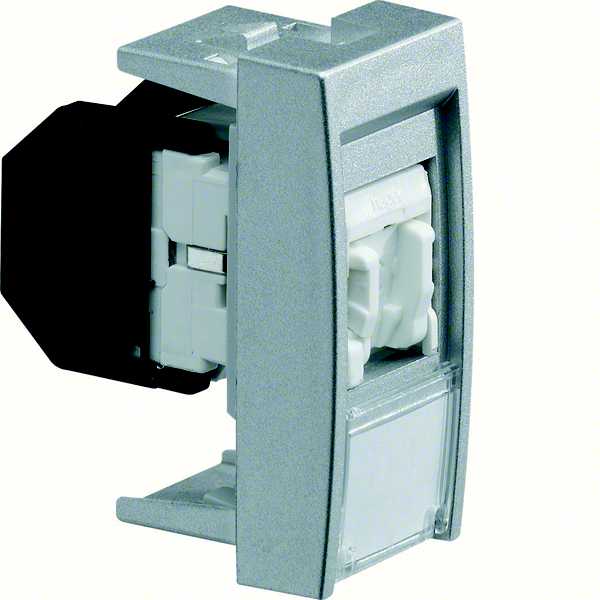 Hager - RJ45 KAT.6, SYSTO 2M UTP, ALU