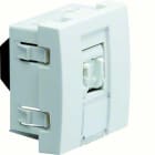 Hager - RJ45 KAT.6, SYSTO 1M STP, Polarhvit
