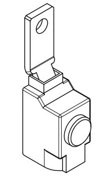 FTG - Klemme 95q Al/Cu isol. M8