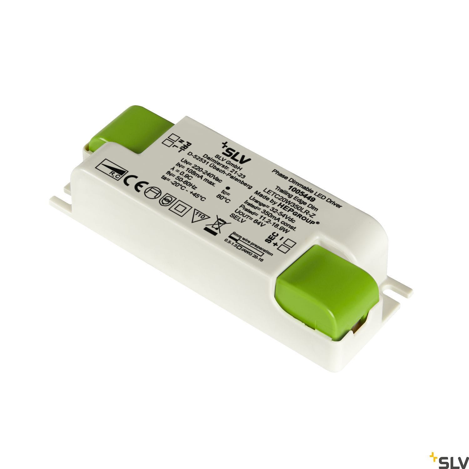 SLV - LED-Driver 20W 350mA PHASE DRIVER 20W