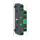 Schneider Electric - Hjelpekontaktblokk for TeSys Giga, 2NO, sidemontering, fjærklemmer