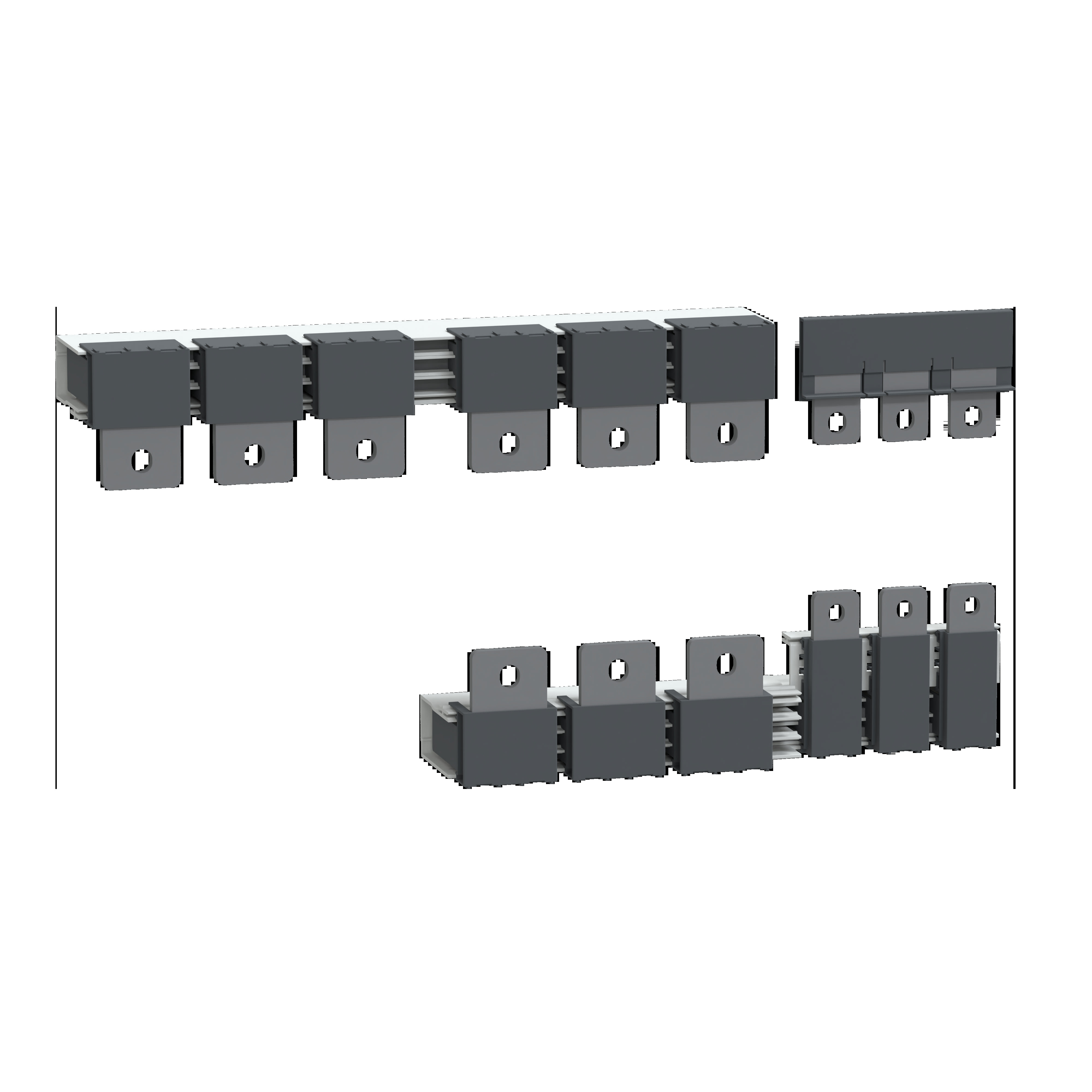 Schneider Electric - Stjerne-trekant kobl.kit f/T.Giga-kontaktor G265-500(D)/115-225(Y) m/kabelminne