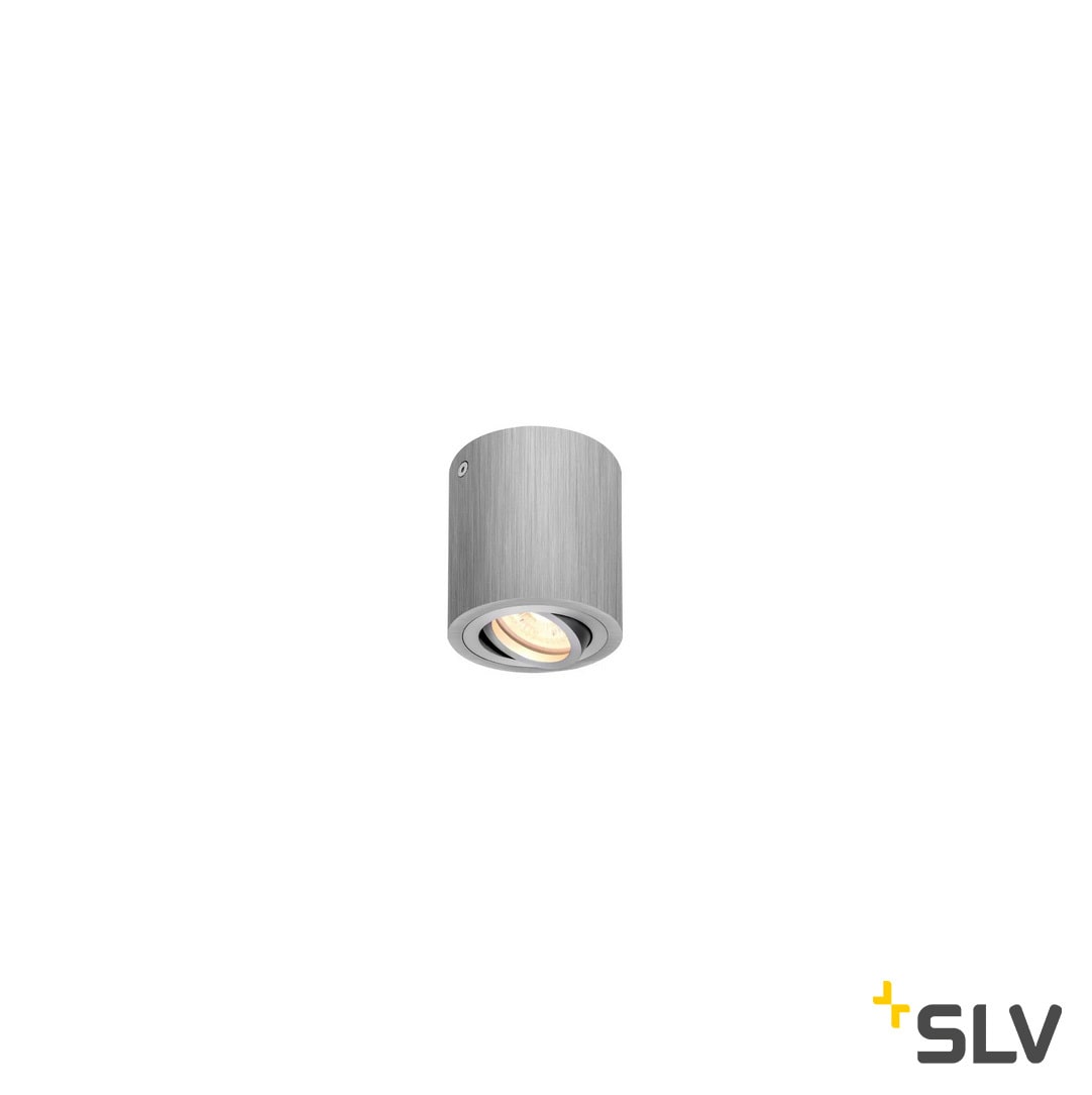SLV - TRILEDO CL, innendørs takarmatur, QPAR51, børstet alu. maks. 10W