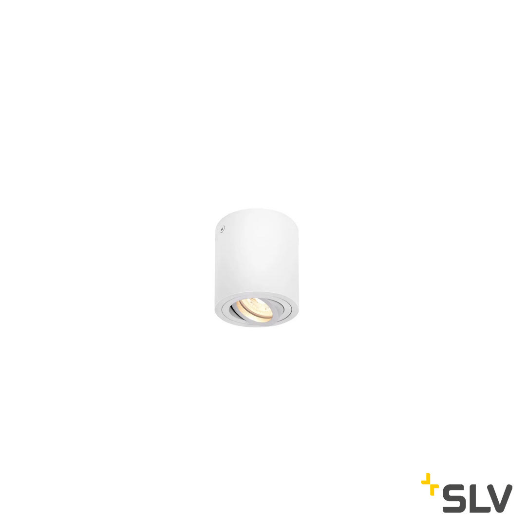 SLV - TRILEDO CL, innendørs takarmatur, QPAR51, hvit, maks. 10W