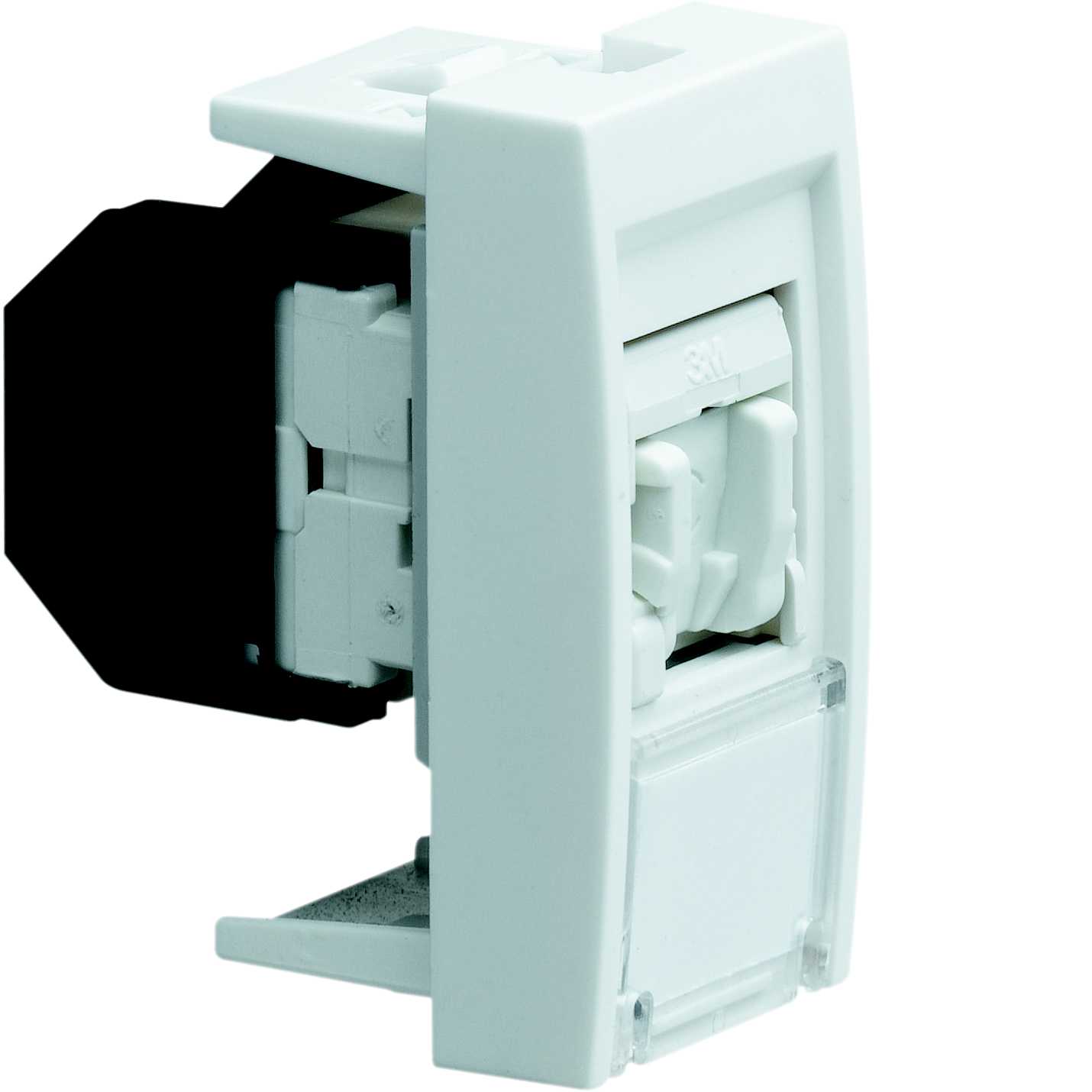 Hager - RJ45 KAT.6, SYSTO 1M STP, ALU