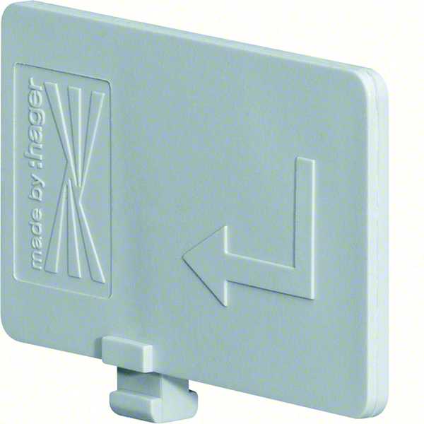 Hager - Faseisoleringsplater, 3 stk, 1 mod