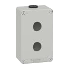 Schneider Electric - Trykknappboks metall grå for 2