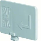 Hager - Faseisoleringsplater, 3 stk, 1 mod