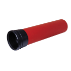 Pipelife - 125 mm PP kabelrør SN8 6 m, rød