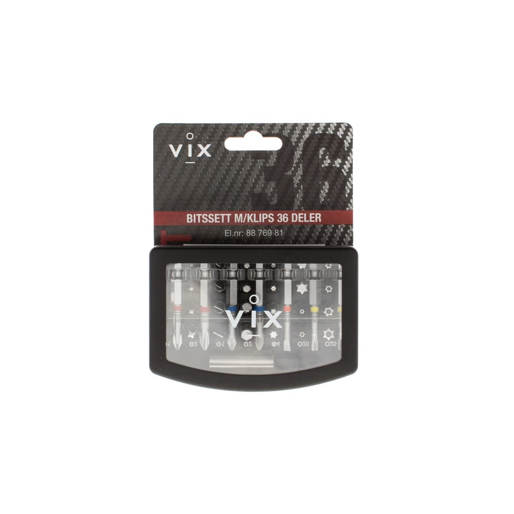 VIX - Bitssett 36 deler