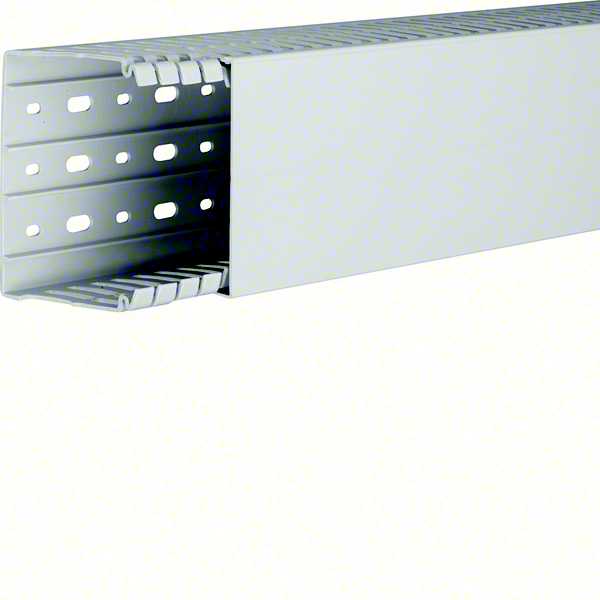 Hager - Slisset ledningskanal HA780100 Halogenfri 80x100x2000mm Lysg