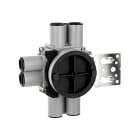SG Armaturen - VEGGBOKS ENKEL 9-24mm 8-LØP STENDER