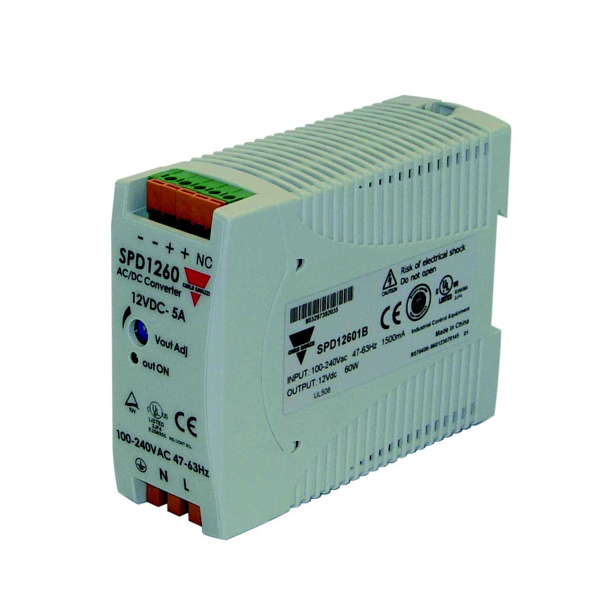 Carlo Gavazzi - STRØMFORSYNING 12VDC/2,5A