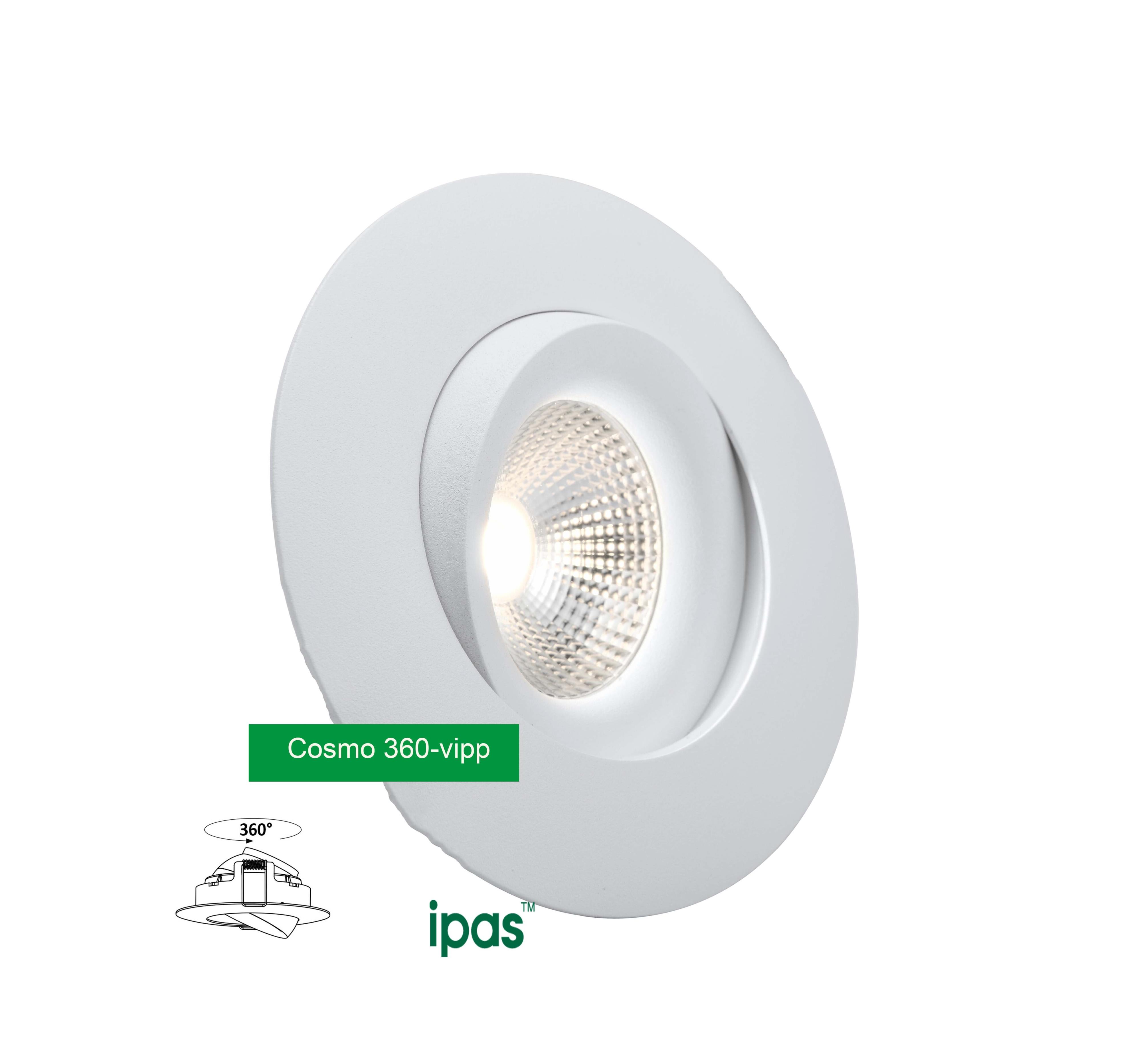 IPAS - Cosmo Quick Direct D-V 6w COB 