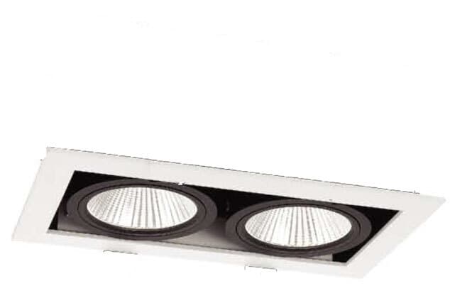 IPAS - IPAS Multi COB Direct 2x5W Hv LED Downlight firkant