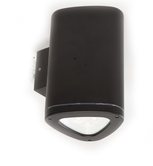 IPAS - IPAS TriangleBeam Dble 2x7w Gr Utendørs vegg opp/nedlys
