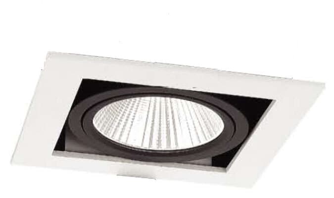 IPAS - IPAS Multi COB Direct 1x5W LED Downlight firkant
