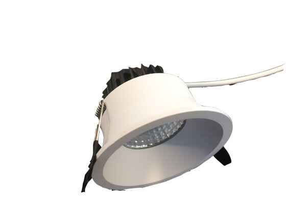 IPAS - IPAS Soft Quick Direct WW Hvit LED Downlight opptrukket