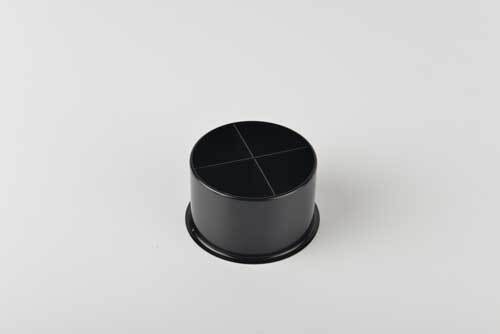 Ipas - Optima DIM Baffel X sort f/30W Spot for 3-tenning