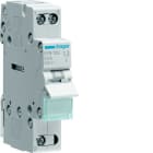 Hager - Lastvender, modulær, for stilling I - 0 - II, 1x25A 1 modul, avstilling i midtposisjon 230V