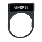 Schneider Electric - Skiltholder m/skilt 30x40 Enge ZBY2306