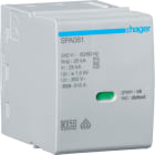 Hager - Patron, reservedel L-fase, til overspenningsvern SPA8000 og SPA801