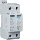 Hager - Overspenningsvern type 2, 1+N 230V, m. signal, Uc 275/260V, Up≤1,35kV, In 20kA, Iimp 40kA