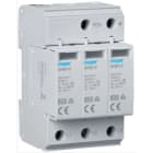 Hager - Overspenningsvern type 2, 3x230V IT, Uc 440V, Up ≤ 2,2kV, In 20kA, Iimp 40kA